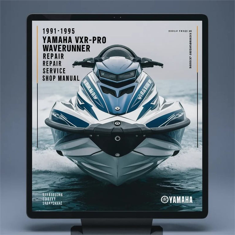 1991 1992 1993 1994 1995 Yamaha VXR 650 700 PRO WAVERUNNER Repair Repair Service Professional Shop Manual PDF