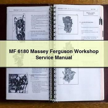 MF 6180 Massey Ferguson Workshop Service Repair Manual