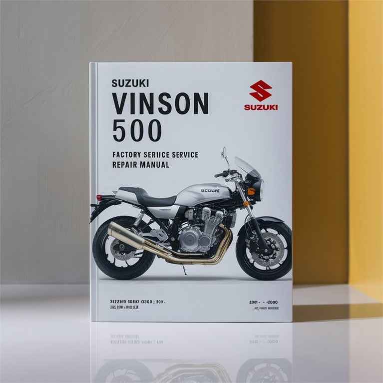 Suzuki Vinson 500 2002-2007 Factory Service Repair Manual PDF