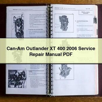 Can-Am Outlander XT 400 2006 Service Repair Manual