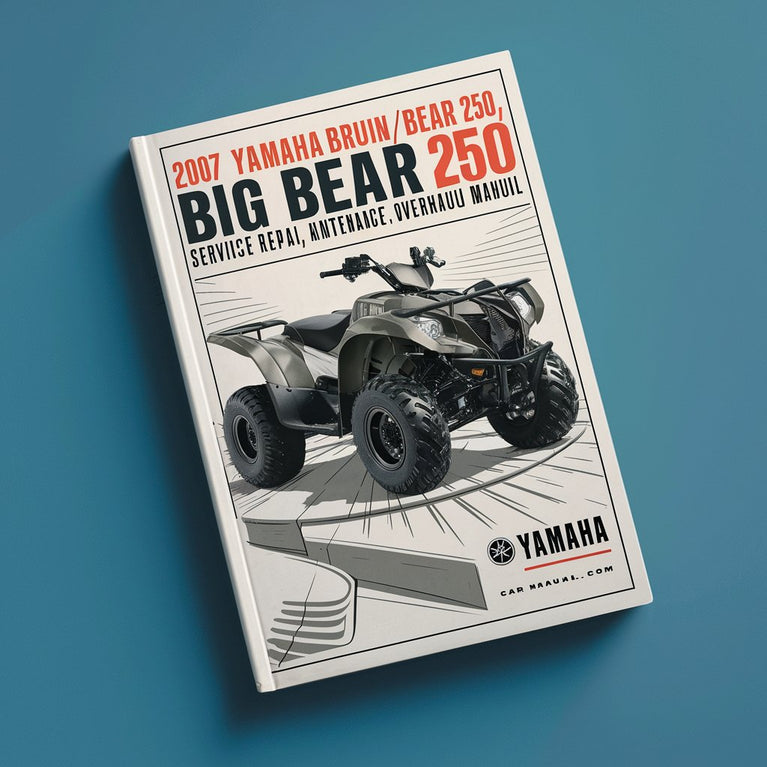 2007 Yamaha BRUIN 250 BIG BEAR 250 ATV Service Repair Maintenance Overhaul Manual PDF Download