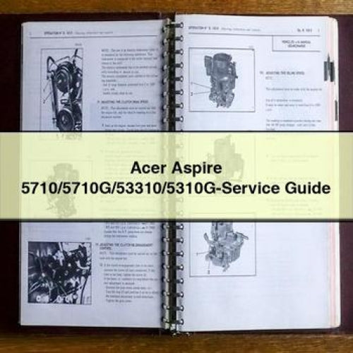 Acer Aspire 5710/5710g/53310/5310g Service Repair Workshop Manual PDF