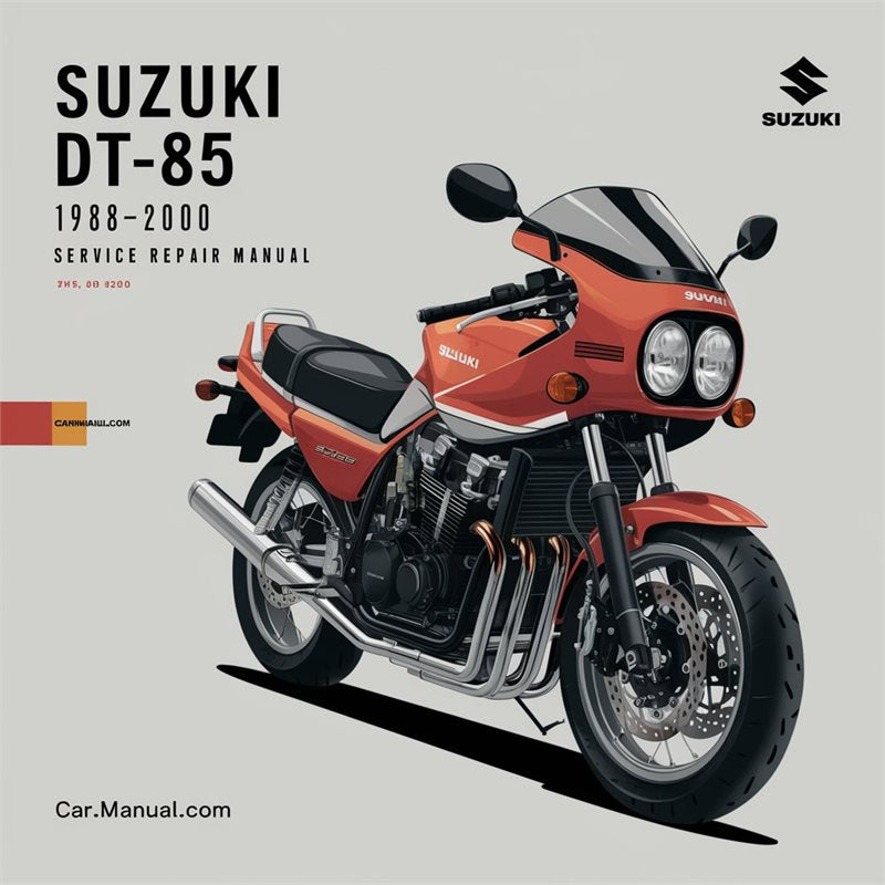 1988-2000 Suzuki DT85 DT-85 Service Repair Workshop Manual PDF