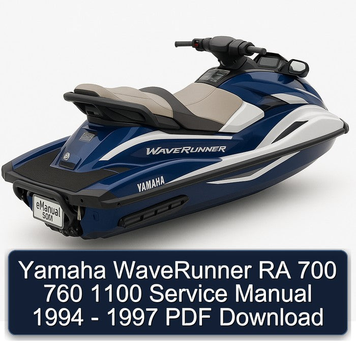 1994-1997 Yamaha Waverunner RA 700 760 1100 Service Repair Workshop Manual PDF