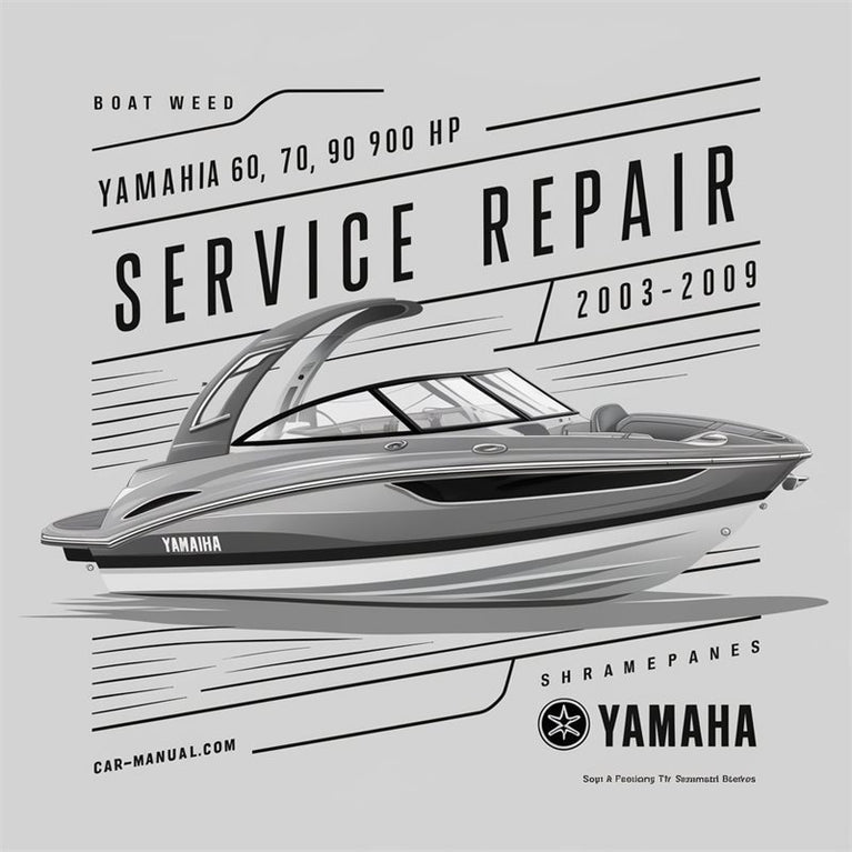 2003-2009 Yamaha 60 70 90 HP Service Repair Workshop Manual PDF