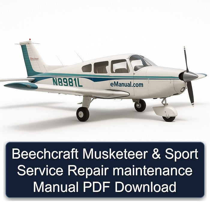 Beechcraft Musketeer Sport Service Repair Workshop Manual PDF