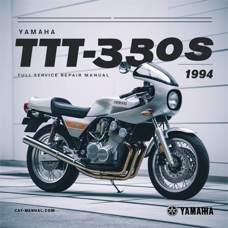 1994 Yamaha TT Models TT350 TT350S Service Repair Workshop Manual PDF