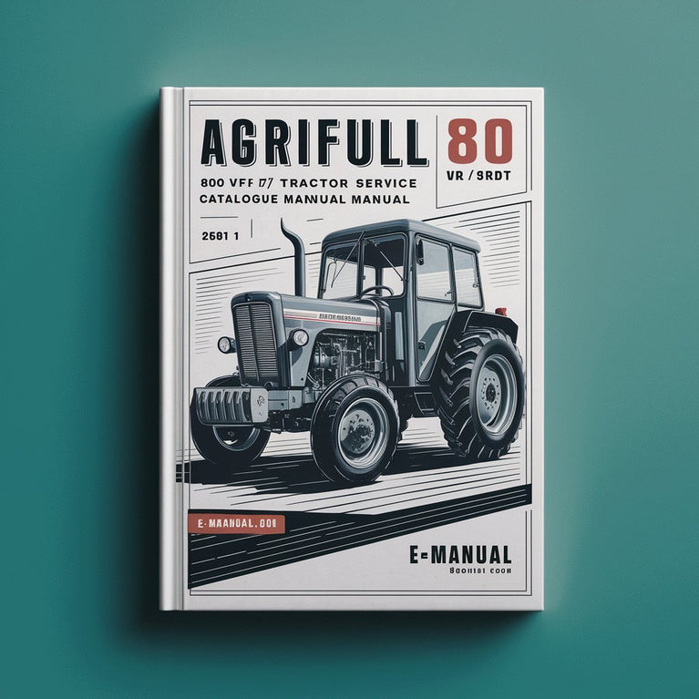 Agrifull 80 60 V F 2RM DT Tractor Service Parts Catalogue Manual 1 Download PDF