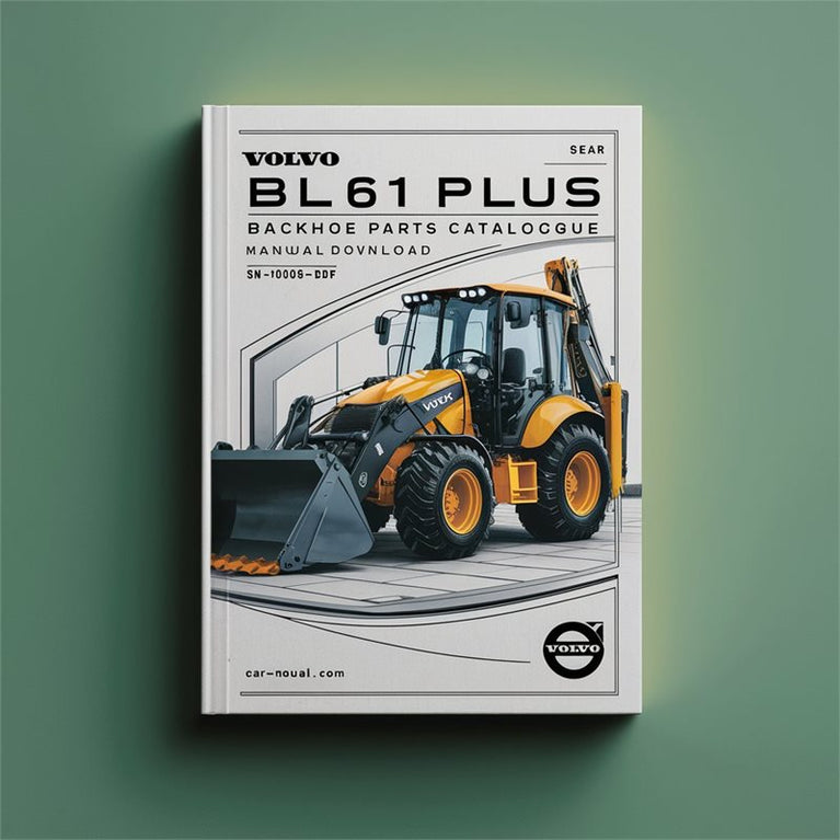Chevrolet Parts Catalogue Volvo BL61 Plus Backhoe Loader Sn: 10001-10286 Catalog PDF