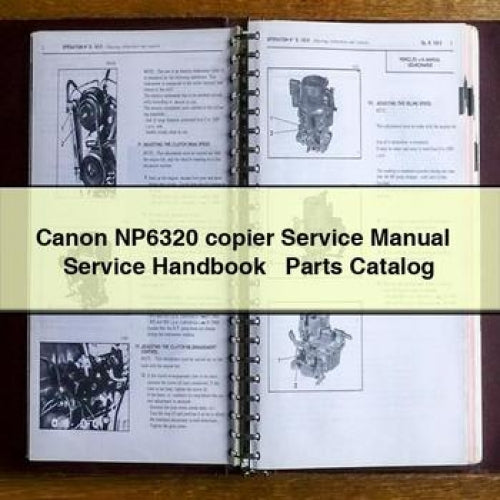 Canon NP6320 Copier Parts Catalog PDF