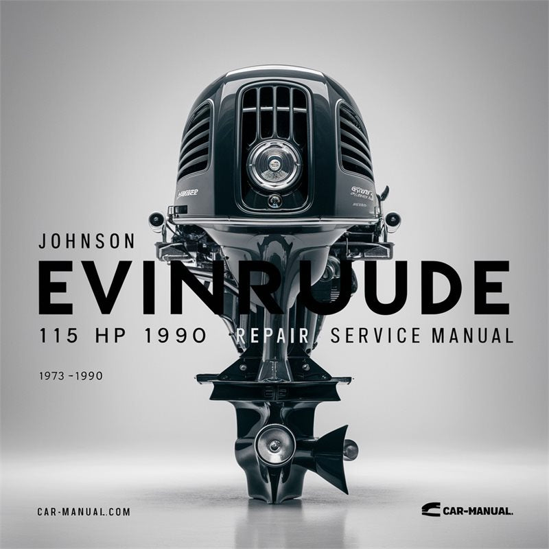 1973-1990 Johnson Evinrude 115 HP Service Repair Workshop Manual PDF
