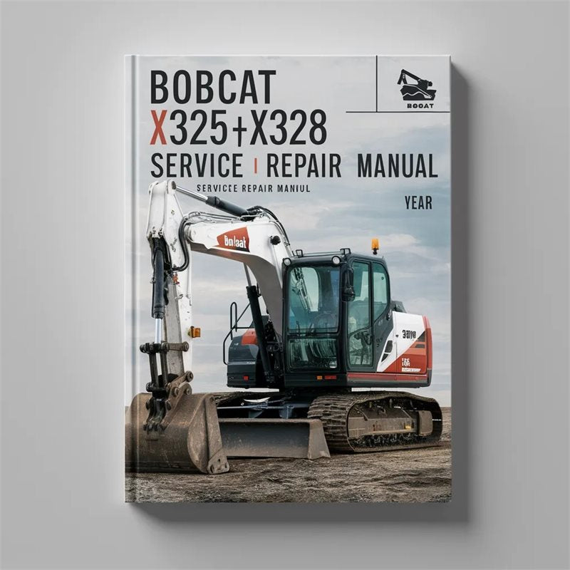 Bobcat X325 X328 Excavator , Operation Hydraulic Electrical Wiring Diagrams PDF