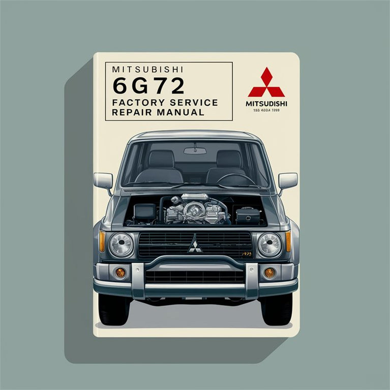 Mitsubishi 6G72 Factory Service Repair Manual PDF