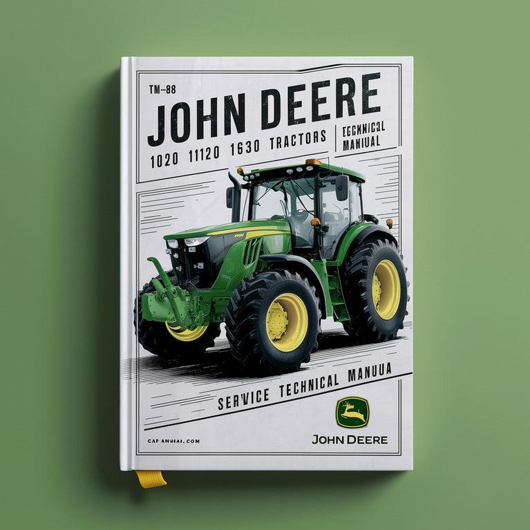 John Deere 1020 1120 1630 Tractors Service Technical Manual(TM4286)