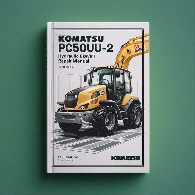 Komatsu PC50UU-2 Hydraulic Excavator Service Repair Manual (Serial Number: 8001 and up) PDF