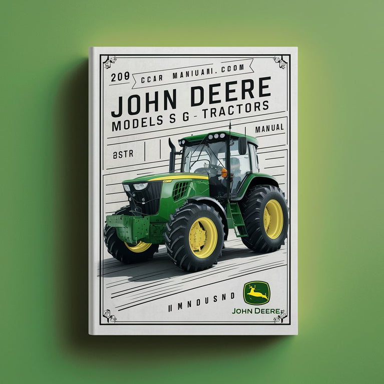 JOHN DEERE ModelS G Tractors Parts Manual