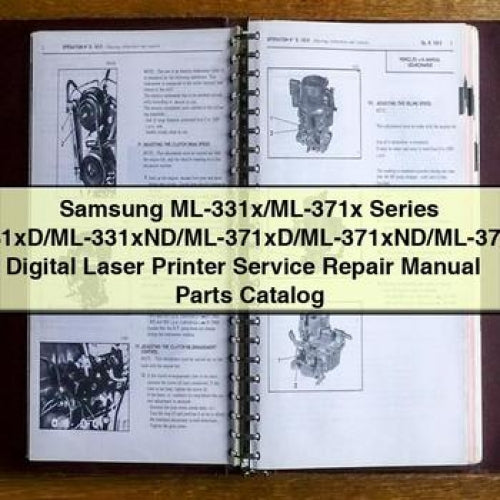 Samsung Ml-331x/ml-371x Series Ml-331xd/ml-331xnd/ml-371xd/ml-371xnd/ml-371xdw Digital Laser Printer Parts Catalog PDF