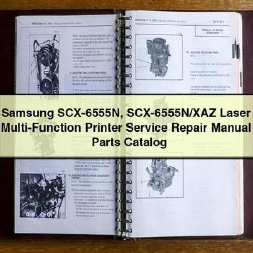 Samsung SCX-6555N Scx-6555n/xaz Laser Multi-function Printer Parts Catalog PDF