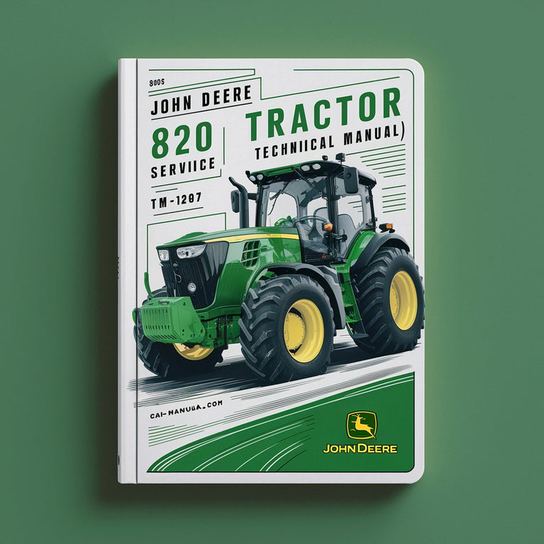 John Deere 820 Tractor Service Technical Manual(TM1297)