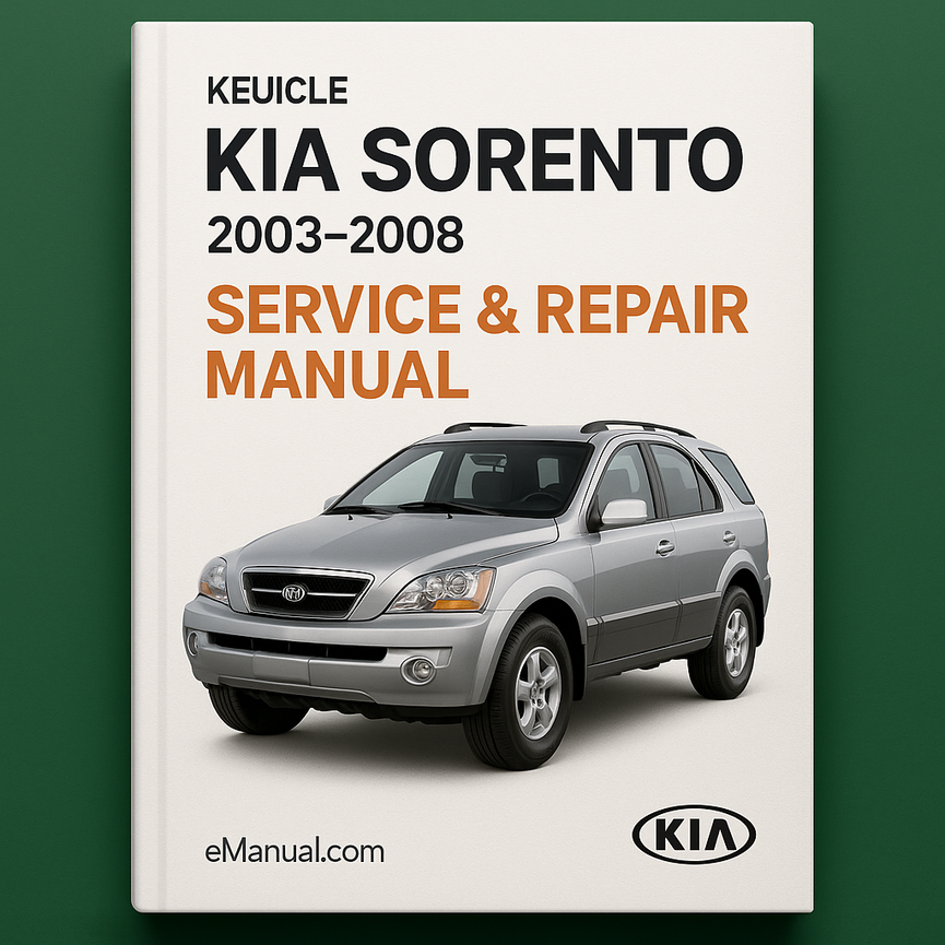 Manual de servicio y reparación del Kia Sorento 2003-2008