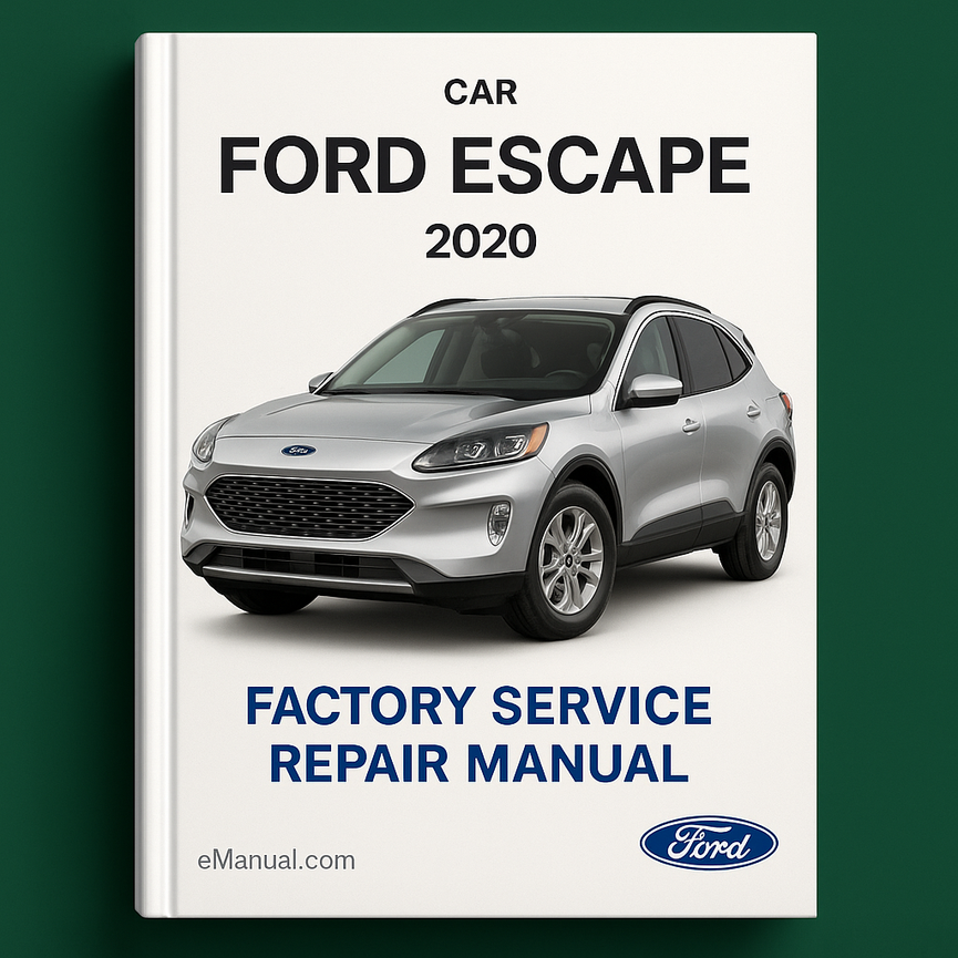 Manual de reparación y servicio de fábrica de Ford Escape 2000-2007