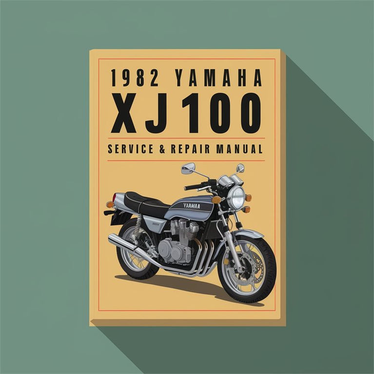 1982 Yamaha XJ1100 MAXIM Service & Repair Manual - PDF