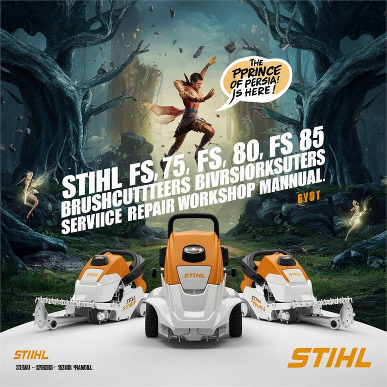 Stihl FS 75 80 85 Brushcutters Service Repair Workshop Manual PDF