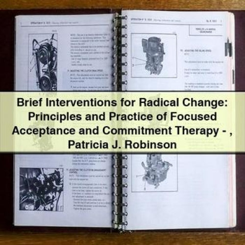 Brief Interventions for Radical Change: Principles and Practice of Focused Acceptance and Commitment Therapy