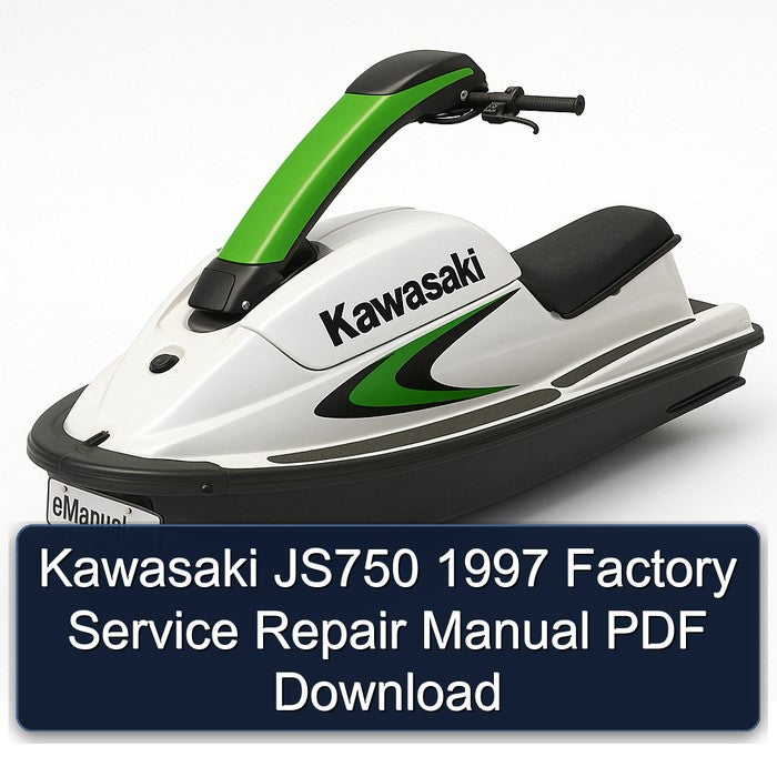 1997 Kawasaki JS750 Service Repair Workshop Manual PDF