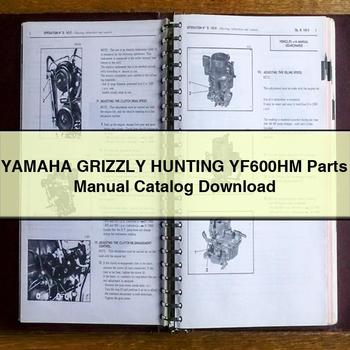Yamaha GRIZZLY HUNTING YF600HM Parts Manual Catalog
