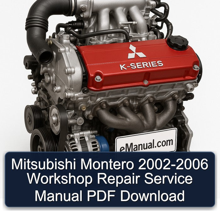 2002-2006 Mitsubishi I Miev Montero Service Repair Workshop Manual PDF