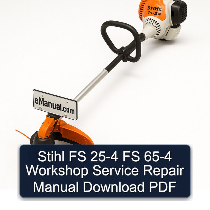 Stihl FS 25-4 65-4 Service Repair Workshop Manual PDF