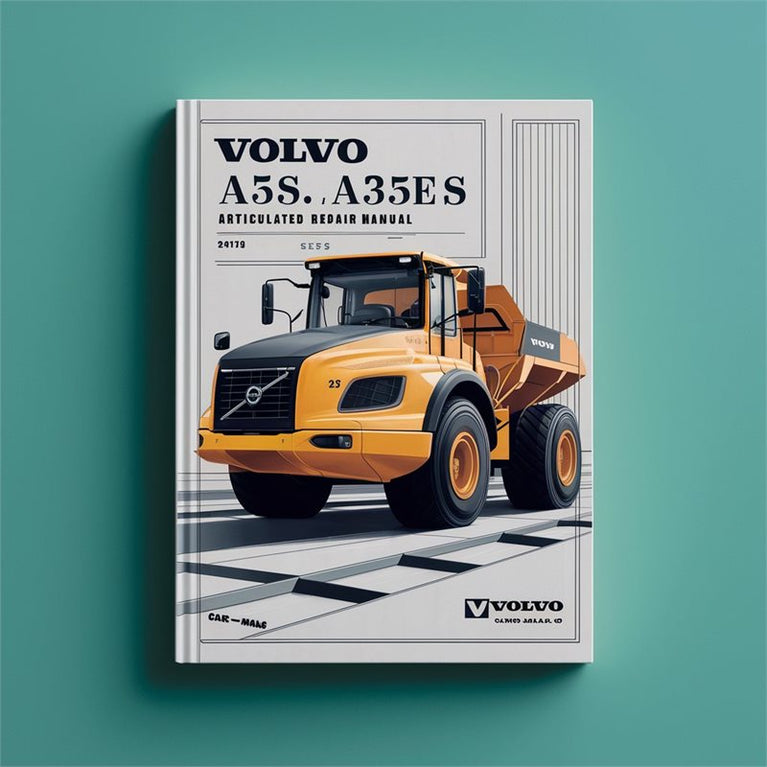 Volvo A35E FS A35EFS Articulated Dump Truck Service Repair Workshop Manual PDF