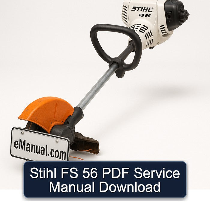 Stihl FS 56 Service Repair Workshop Manual PDF