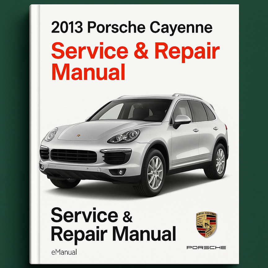 Manual de servicio y reparación del Porsche Cayenne 2013
