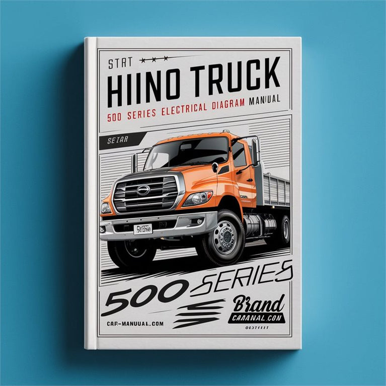 HINO Truck 500 Series OEM Wiring Electrical Diagram Manual PDF