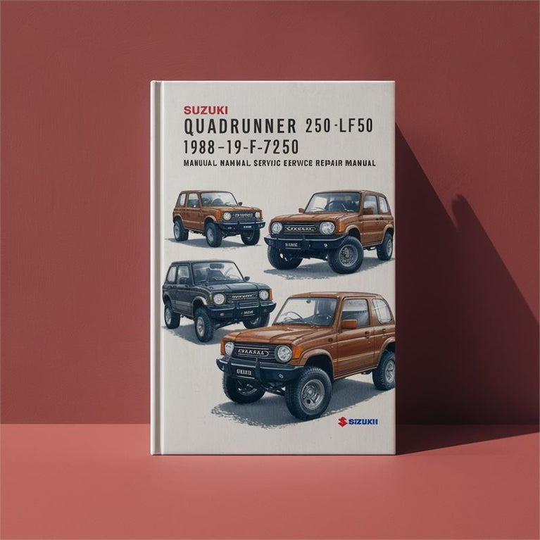 1988-1998 Suzuki Quadrunner 250 LT-F250 Service Repair Workshop Manual PDF
