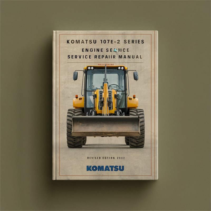 Komatsu 107E-2 Series Engine Service Repair Workshop Manual PDF
