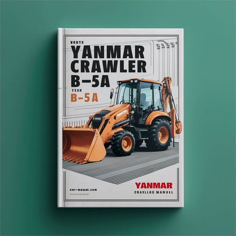 Yanmar Crawler Backhoe B7-5A Parts Catalog PDF