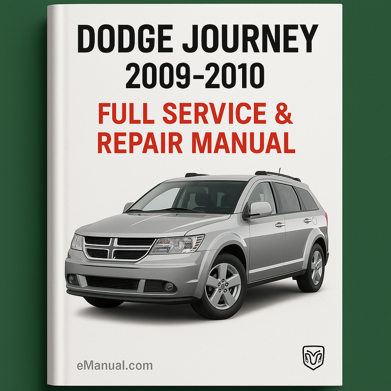 Manual de reparación y servicio completo del DODGE JOURNEY 2009-2010