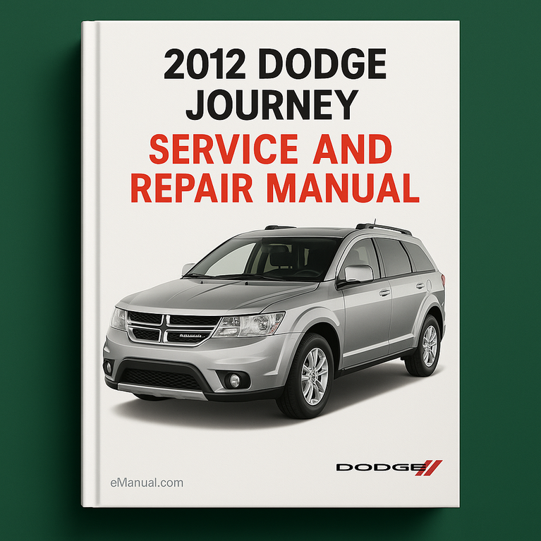 Manual de servicio y reparación de Dodge Journey 2012