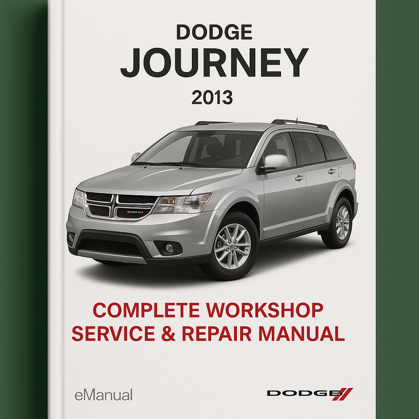 Manual completo de servicio y reparación del taller Dodge Journey 2013