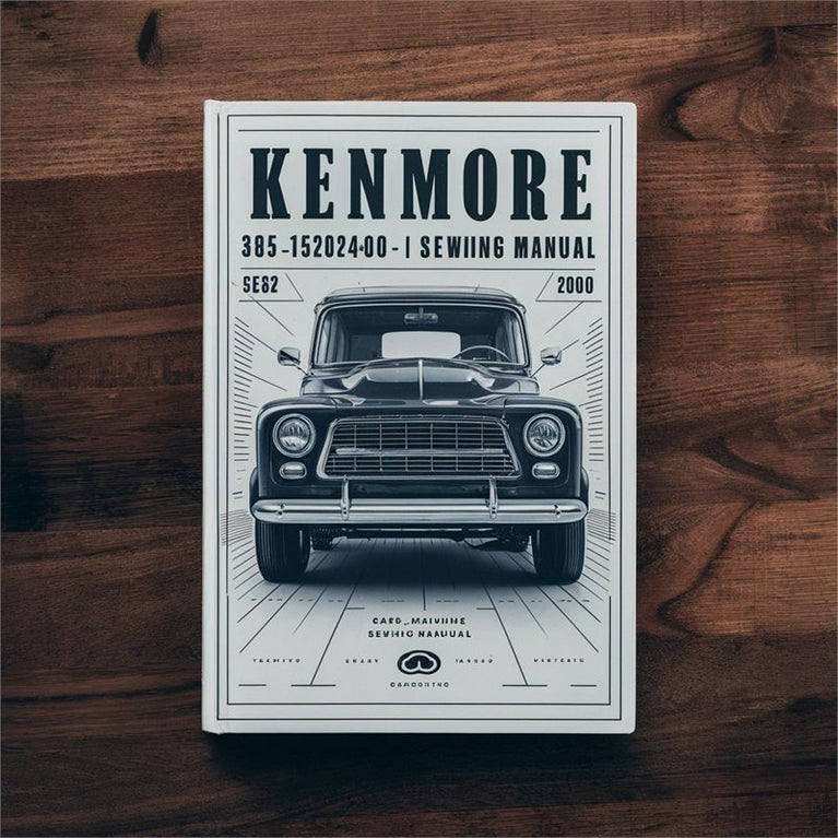 Kenmore 385.15202400 385.15208400 Sewing Machine Service Repair Workshop Manual PDF
