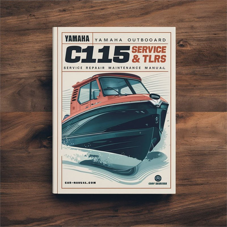 1994 Yamaha C115 Tlrs Outboard maintenance Service Repair Workshop Manual PDF