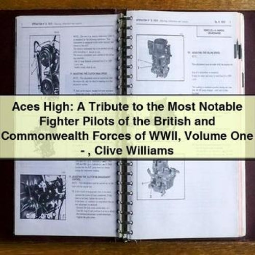 Aces High: A Tribute to the Most Notable Fighter Pilots of the British and Commonwealth Forces of WWII Volume One - Clive Williams