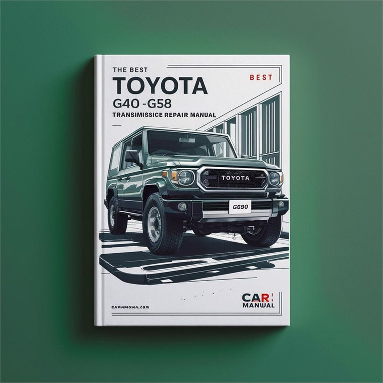 Best Toyota G40 G45 G50 G52 G53 G54 G55 G56 G57 G58 Transmission Service Repair Manual PDF
