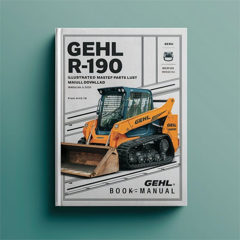 Gehl Model R190 (EU) X-series SKID-STEER Loader Illustrated Master Parts Catalog PDF