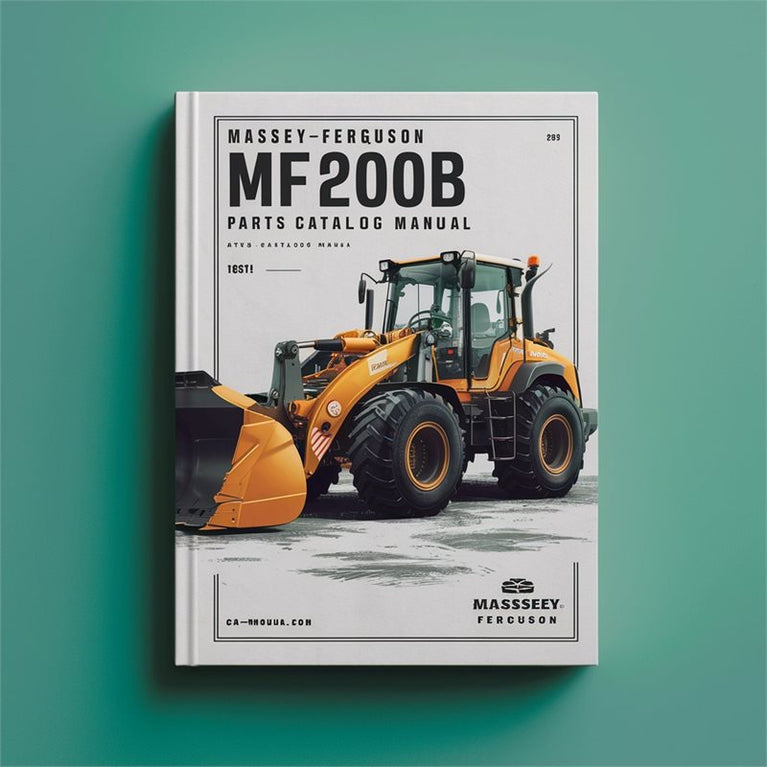 Massey Ferguson MF200B Loader - Dozer Parts Catalog PDF