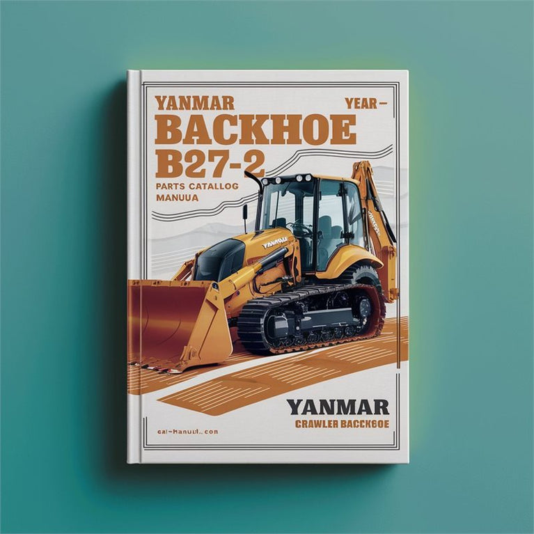 Yanmar Crawler Backhoe B27-2 Parts Catalog PDF