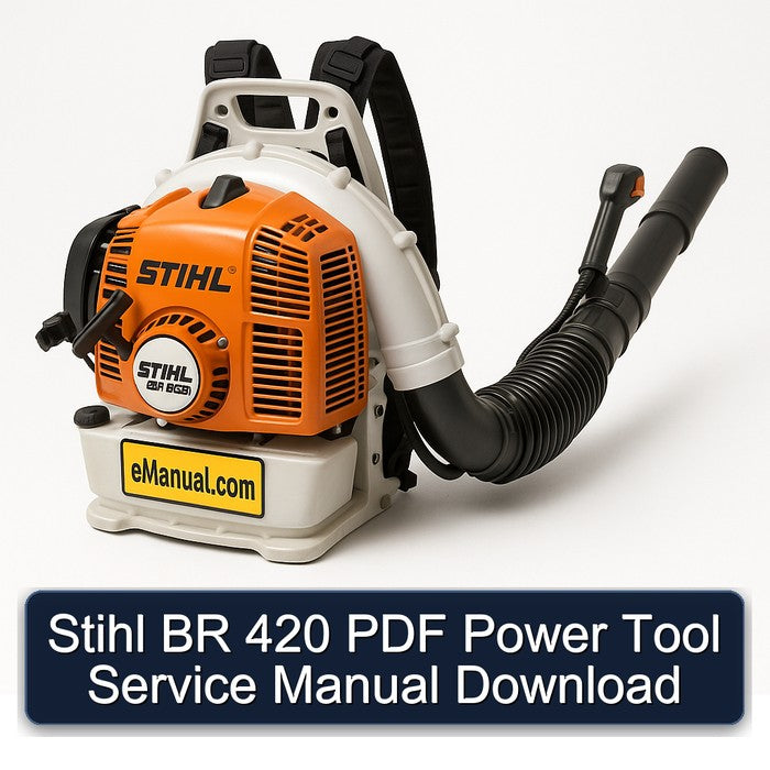 Stihl BR 420 Power Tool Service Repair Workshop Manual PDF